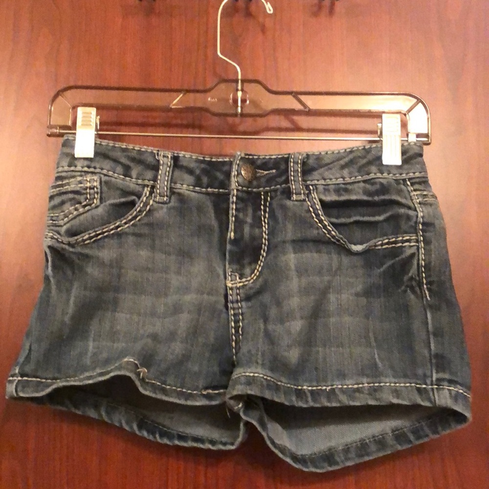 Kids jean shorts